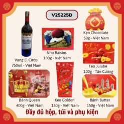 Giỏ quà tết V25225D