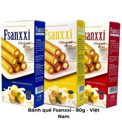 Bánh quế Fsanxxi - 80g - Việt Nam