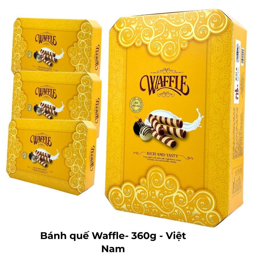 Bánh quế Waffle- 360g - Việt Nam