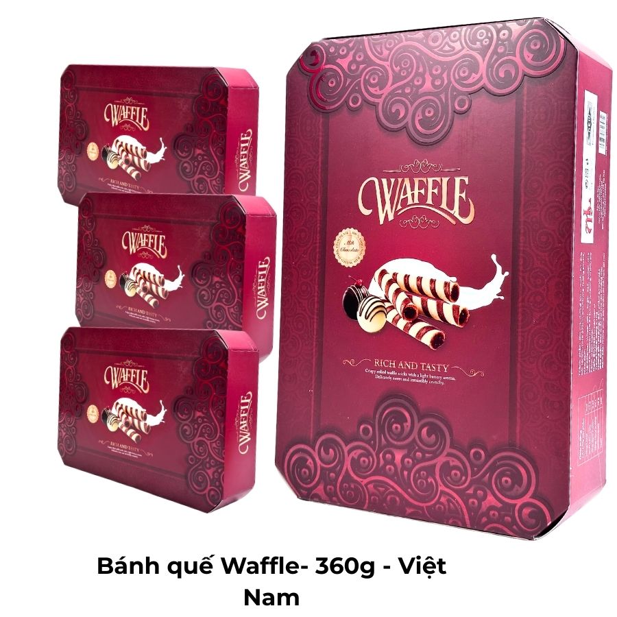 Bánh quế Waffle- 360g - Việt Nam