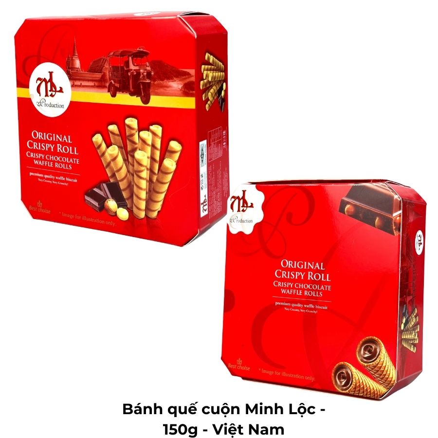 Bánh quế cuộn Minh Lộc - 150g - Việt Nam