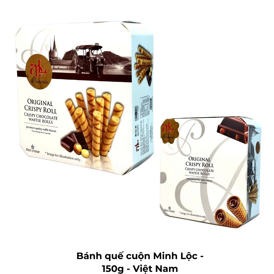 Bánh quế cuộn Minh Lộc - 150g - Việt Nam