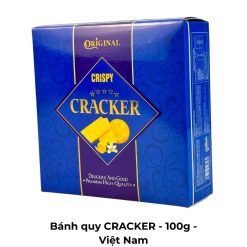 Bánh quy CRACKER - 100g - Việt Nam