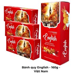 Bánh quy English - 160g - Việt Nam