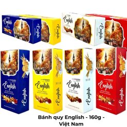 Bánh quy English - 160g - Việt Nam