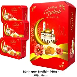 Bánh quy English- 168g - Việt Nam