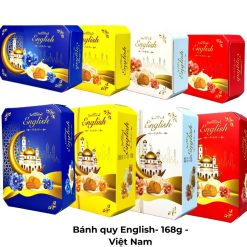 Bánh quy English- 168g - Việt Nam