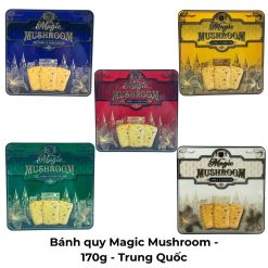 Bánh quy Magic Mushroom - 170g - Trung Quốc