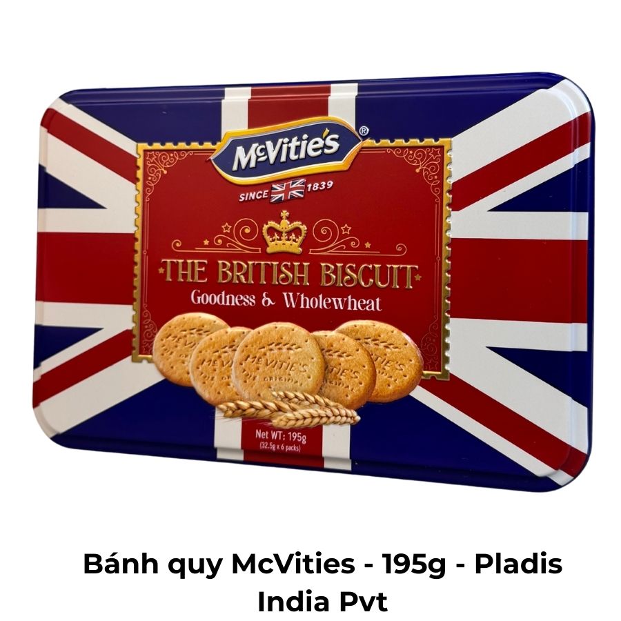 Bánh quy McVities - 195g - Pladis India Pvt