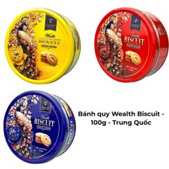 Bánh quy Wealth Biscuit - 100g - Trung Quốc