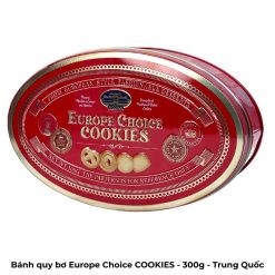 Bánh quy bơ Europe Choice COOKIES - 300g - Trung Quốc