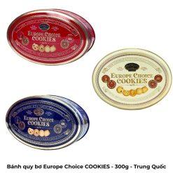 Bánh quy bơ Europe Choice COOKIES - 300g - Trung Quốc