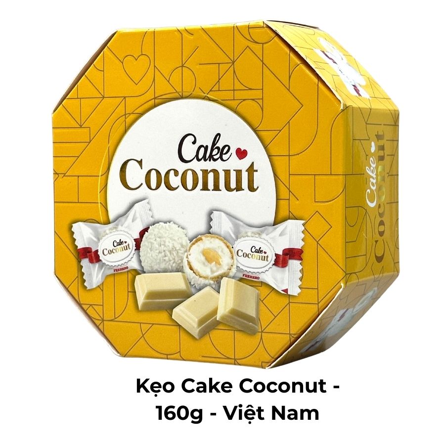 Kẹo Cake Coconut - 160g - Việt Nam