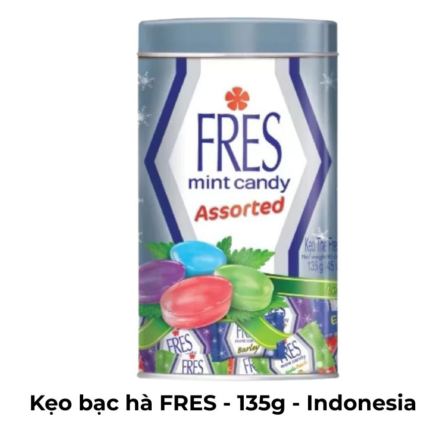 Kẹo bạc hà FRES - 135g - Indonesia