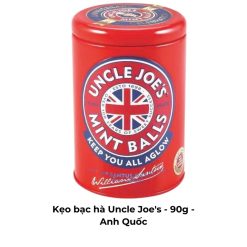 Kẹo bạc hà Uncle Joe's - 110g - Anh Quốc