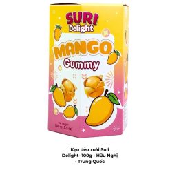 Kẹo dẻo đào Suli Delight- 100g - Hữu Nghị - Trung Quốc