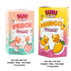 Kẹo dẻo đào Suli Delight- 100g - Hữu Nghị - Trung Quốc