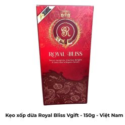 Kẹo xốp dừa Royal Bliss Vgift - 150g - Việt Nam