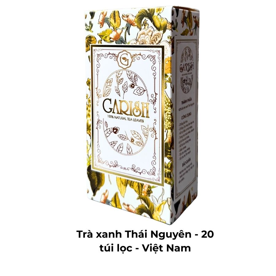 Trà xanh Thái Nguyên - 20 túi lọc - Việt Nam